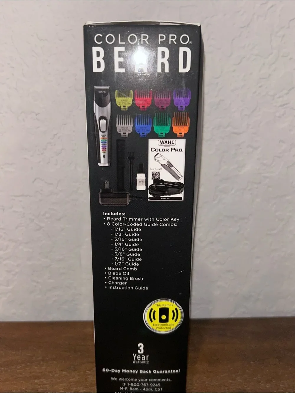 New, WAHL Color Pro Cord Cordless Rechargeable Beard Trimmer